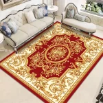 Traditional Persian-Style Medallion Area Rug - Image 7