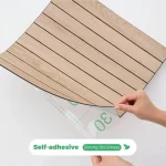 3D Self-Adhesive Vinyl Strips, 15.75" x 15.75", Straight Match - Image 5