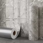 40-Piece Waterproof Marble Tile Wall Panels, Self-Adhesive - Image 8