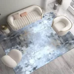 Modern Geometric Wilton Rug, Nordic Style, Washable - Image 18