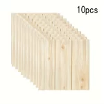 10pcs Wood Grain Wallpaper Panels Peel and Stick Self-Adhesive Foam Panel - Image 9