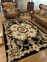 Traditional Persian-Style Medallion Area Rug - Image 4