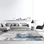 Modern Geometric Wilton Rug, Nordic Style, Washable - Image 20