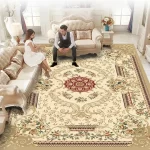 Traditional Persian-Style Medallion Area Rug - Image 25