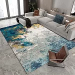 Modern Geometric Wilton Rug, Nordic Style, Washable - Image 11