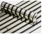 300cm X 40cm Self-adhesive Mirror & Metallic Grille Wall Panel Roll - Image 8