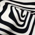 Black & White Geometric Rug - Image 5