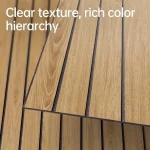 3D Wood Grain Wall Panels, 2mm Thick, Self-Adhesive, Waterproof