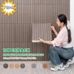 3D Self-Adhesive Vinyl Strips, 15.75" x 15.75", Straight Match