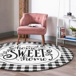 Home Sweet Home Round Rug - Image 3