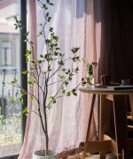 Artificial Green Leaf Faux Tree In Pot - Image 10