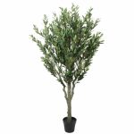 Artificial Bushy Olive Tree With Olives 180cm