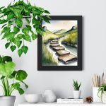 Giclee Poster Art Print - Stepping Stones Nature - Image 5