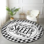 Home Sweet Home Round Rug - Image 5