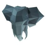 3D Elephant Head Wall Art - Image 4