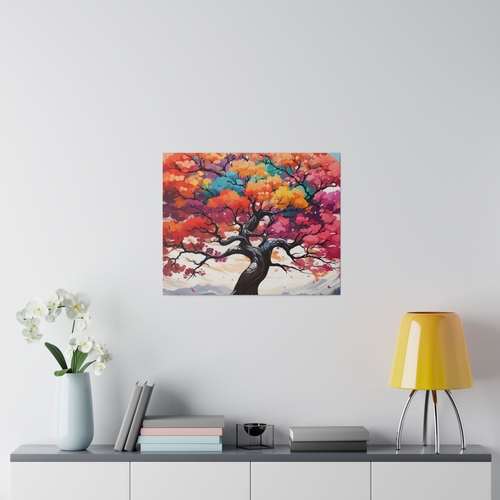 Giclee Poster Art Print - Multicolor Tree of Life - Image 2