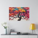 Giclee Poster Art Print - Multicolor Tree of Life - Image 3