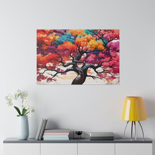 Giclee Poster Art Print - Multicolor Tree of Life - Image 3